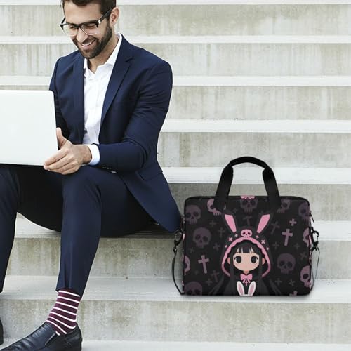 Bolso crossbody para laptop 15.6" estilo anime miniatura 3