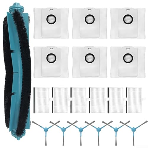 El kit de gestión de polvo incluye cepillo principal y filtros para un rendimiento óptimo en para Cecotec para Congas