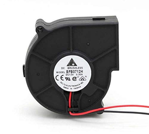PGSA2Z BFB0712H 7530 DC 12V 0.36A Projector Blower Centrifugal Cooling Fan (75 x 75 x 30 mm) (B08GJ3YZ4X) Amazon Price History, Amazon Price Tracker