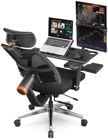 Newtral Ergonomic Office Chair - Home Office Desk Chair with Adap...