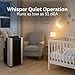 Whynter Portable Air Conditioner 14,000 BTU with Dual Hose Dehumidifier & Cooling Fan for 500 Sq Ft Rooms, Includes AC Unit Window Kit, ARC-14S (9,500 SACC)