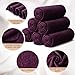 Buryeah 10 Pcs Fleece Blanket Bulk Soft Warm Fleece Blankets Cozy Lightweight Throw Blankets Plush Pet Throw Blanket for Home Bed Sofa Office Wedding Gifts Travel(50