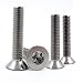 Produktbild PROTECH 100 Stück Senkkopfschrauben M6x40 Edelstahl A2 V2A Rostfrei Innensechsrund Senkschrauben TORX DIN 965