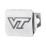 FANMATS NCAA Virginia Tech Hokies Chrome Hitch Cover