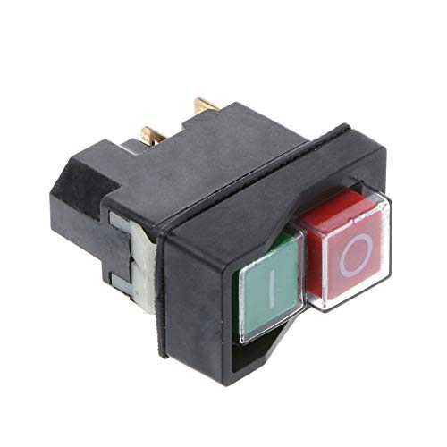 WARFEL Commutateur 1 Pc LD-28A Commutateur magnétique étanche Commutateurs à Bouton-Poussoir 220V IP55 WARFEL Commutateur 1 Pc LD-28A Commutateur magnétique étanche Commutateurs à Bouton-Poussoir 220V IP55