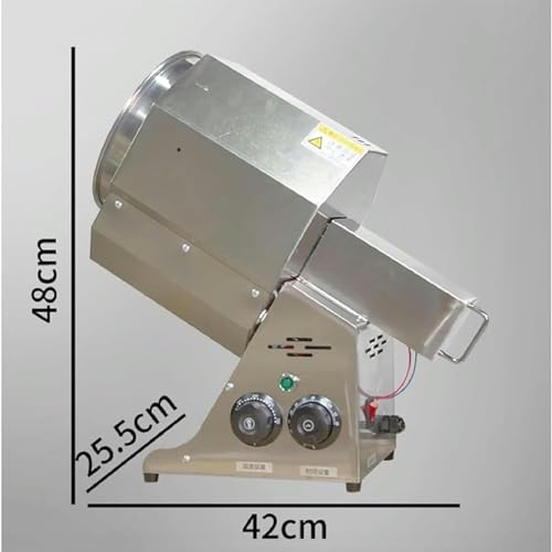 Nuxyyds 1500 W Kaffeeröster, elektrische Kaffeebohnenröstermaschine, 2 kg Edelstahl-Lebensmittelröster mit Zeitsteuerung, zum Backen von Kaffee, Kastanien, Erdnüssen, Getreide 7 Nuxyyds 1500 W Kaffeeröster, elektrische Kaffeebohnenröstermaschine, 2 kg Edelstahl-Lebensmittelröster mit Zeitsteuerung, zum Backen von Kaffee, Kastanien, Erdnüssen, Getreide