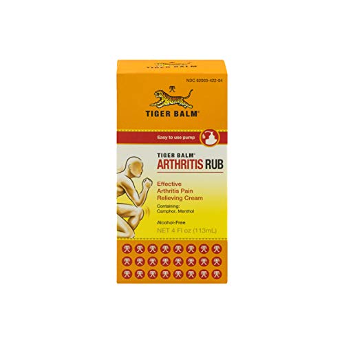 Tiger balm arthritis rub pain relieving cream (pack of …