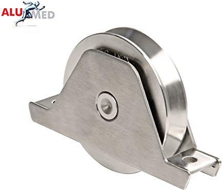 COMUNELLO 335V-120 INOX - Wheel For Sliding Gates V Groove