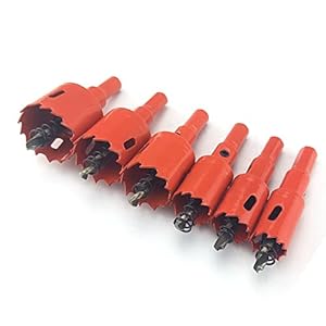 Xtinkopw 6 Stück Bimetall Lochsägen Set