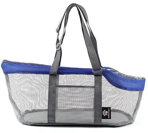 Bolso para cachorros transpirable y plegable con cierres de seguridad 2