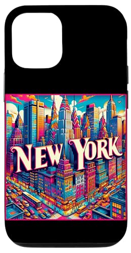 Coque pour iPhone 14 State of New York NY Family Trip Années 80 90 Paysage urbain rétro Coque pour iPhone 14 State of New York NY Family Trip Années 80 90 Paysage urbain rétro