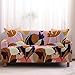 Pokrowce na sofę 2-osobowa różowa brązowa kwiat sofa wsuwane pokrowce na sofę wysoka rozciągliwość nowoczesne pokrowce na kanapę poliester spandex antypoślizgowy ochraniacz na sofę z elastycznym dnem pokrowce na kanapę