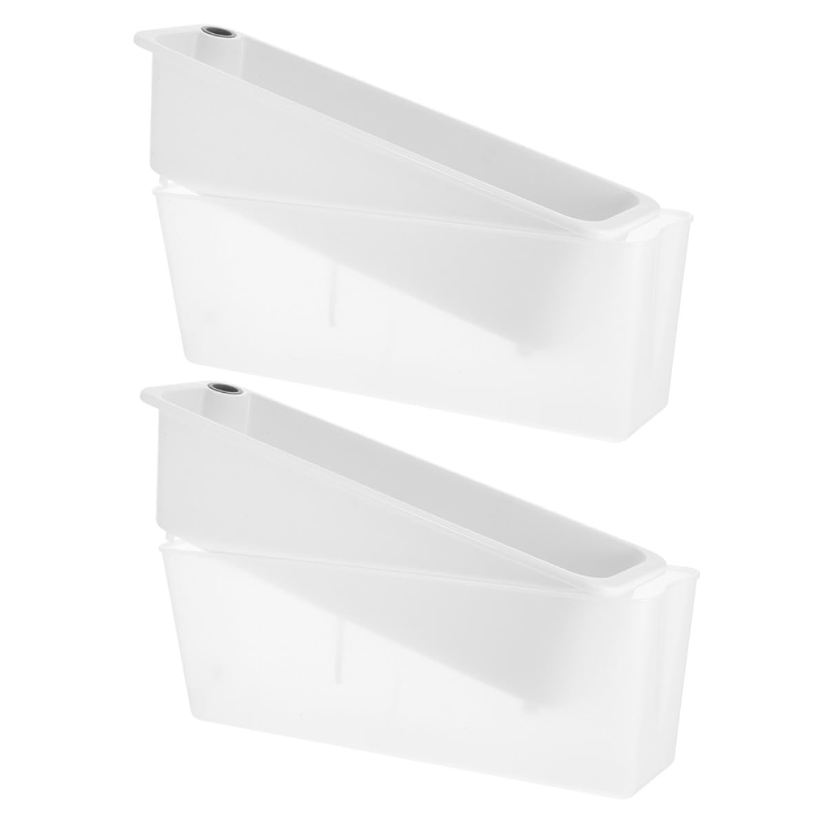 Jardinière pour balcon et rebord de fenêtre blanche DOITOOL potager herbes aromatiques