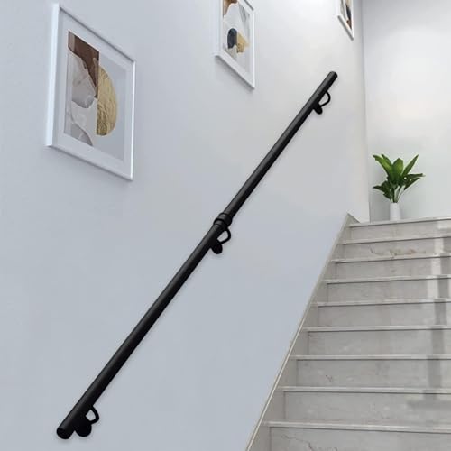 Main courante en fer forgé 450 cm réglable pour escalier - 2