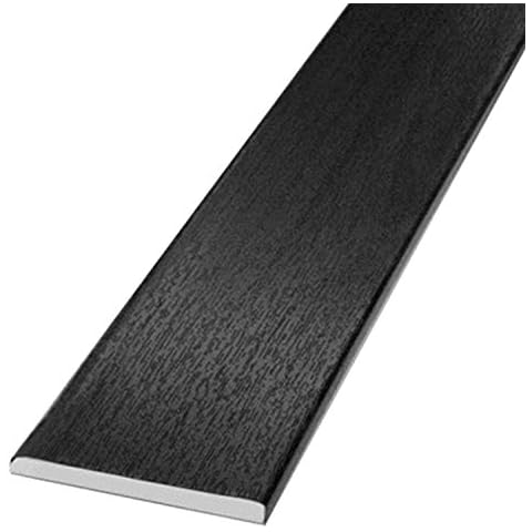 Window and Door Architrave Plastic Trim Black Ash 65mm - 5 Metre Cover