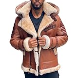 Plusieurs poches : cette veste en cuir dispose de poches de poitrine pour ranger et garder les objets essentiels comme un téléphone et des documents d'identification à portée de main, 2 poches intérieures qui offrent un rangement pour plusieurs articles comme un portefeuille, un téléphone ou des cartes, et 2 poches pour les mains pour réchauffer les mains froides.