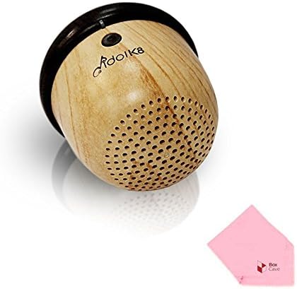 Full Power Idol K8 FP-02 Chestnut Mini Bluetooth Speaker (Comes W/BoxCave Microfiber Cleaning Cloth)