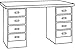 Workbench, Steel, 60" W, 30" D
