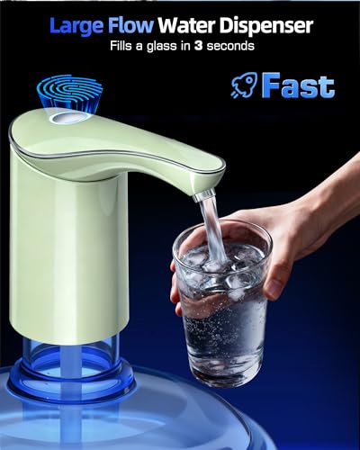 Image of Highest-Output Water Dispenser for 5 Gallon Jug, Electric USB C Water Pump