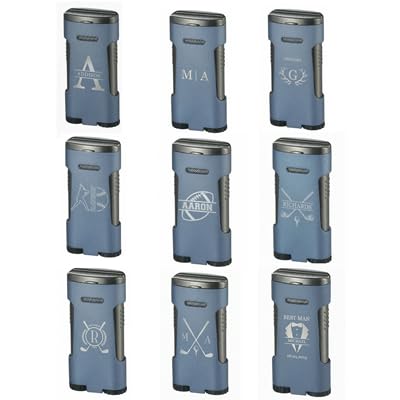 Encendedor Visol Blaze Azul Tripla Llama Pirámide miniatura 7
