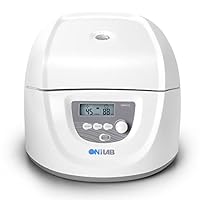 ONiLAB Labortisch-Zentrifuge 6x50 mL, 6X 15 mL/10 mL/7 mL/1.5-5 ml, Digitale Tisch-Laborzentrifuge, Timer 30 sec-99 min, Geschwindigkeit 300-4000 rpm(Max. 1800 xg)
