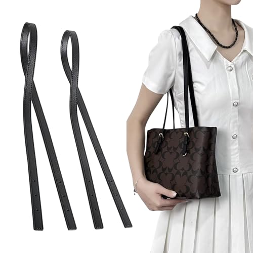 Image of jiesinlov 2 Pcs Bag Microfiber Leather Strap Replacement Shoulder Straps for MK Basket Bags