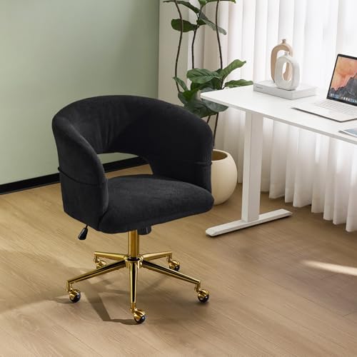 Bonnlo Chaise de Bureau Élégante, Chaise Confortable avec roulettes, Fauteuil Sytlé avec Dossier...