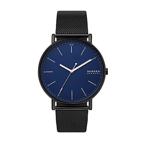 Preisvergleich Produktbild Skagen Herren Analog Quarz Uhr mit Edelstahl Armband SKW6529