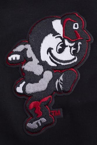 Image of Pro Standard Mens College Classic Chenille Cotton Double Knit Full Zip Hoodie
