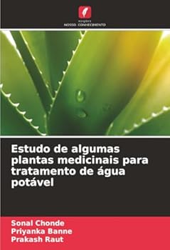 Paperback Estudo de algumas plantas medicinais para tratamento de água potável [Portuguese] Book