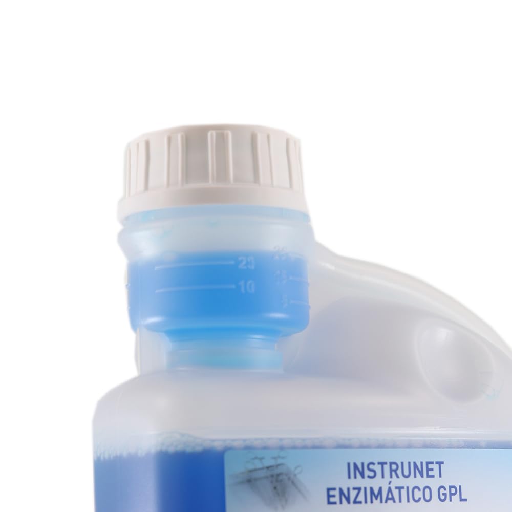 DETERGENTE LÍQUIDO TRIENZIMÁTICO INSTRUNET GPL con Potente ACCIÓN LIMPIADORA para Instrumental CLÍNICO Y ENDOSCÓPICO.