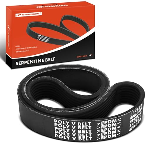 A-Premium Serpentine Belt 8-Rib 33.46 In by A-Premium - Used condition - US$14.35