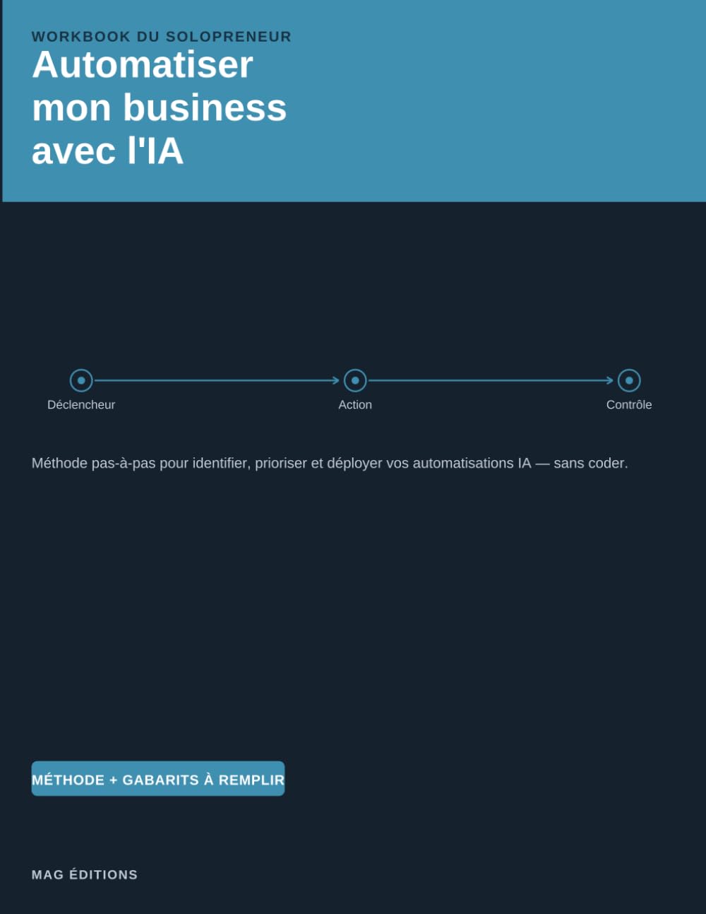 Automatiser mon business avec l'IA: Le Workbook du Solopreneur — Méthode et gabarits pour déployer vos automatisations IA sans coder