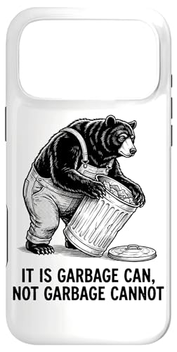 Heritage Funny Bear It Is garbage Can Not Garbage Can ?????? iPhone 17 Pro Max ?