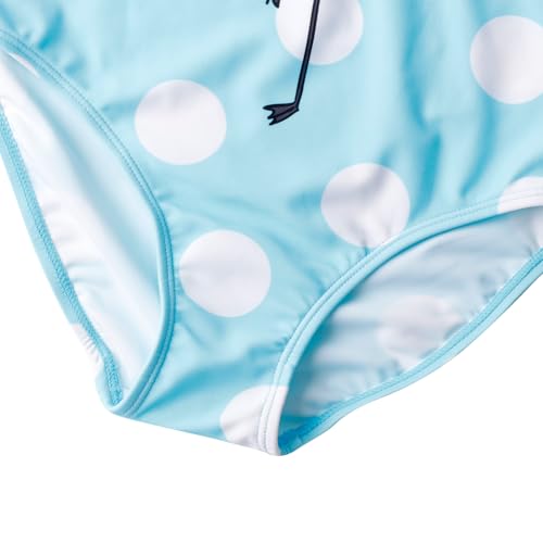 Image of LIZENS Girls Swimsuit One Piece Beach Bathing Suit for Girls Toddler Swimwear Flamingo