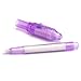 Novelty Place [Spy Pen] Invisible Ink Pen with Built-in UV Light - Magic Marker For Drawing, Secret Message Writing, Currency Checking, Security Marking (Pack of 4)