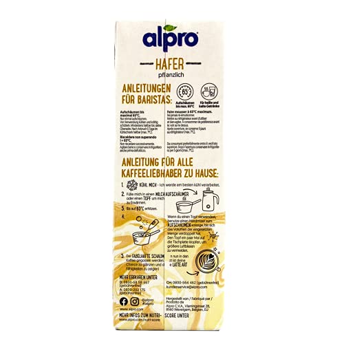 Alpro - Confezione da 10 drink d'avena Barista da