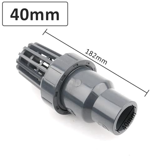 Clapet de non-retour PVC 40mm pour éviter le désamorçage de pompe à eau - 3