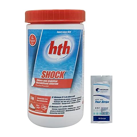 HTH Chlore Choc 1kg - Hypochlorite de Calcium Cover