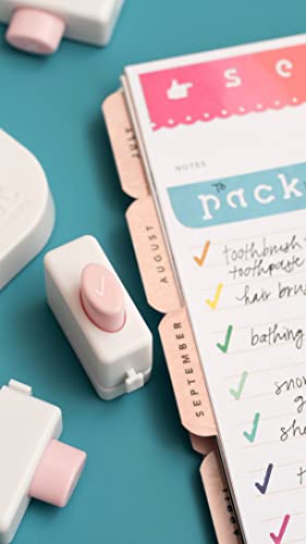 We R Memory Keepers Word Punch Board Lowercase, One Size