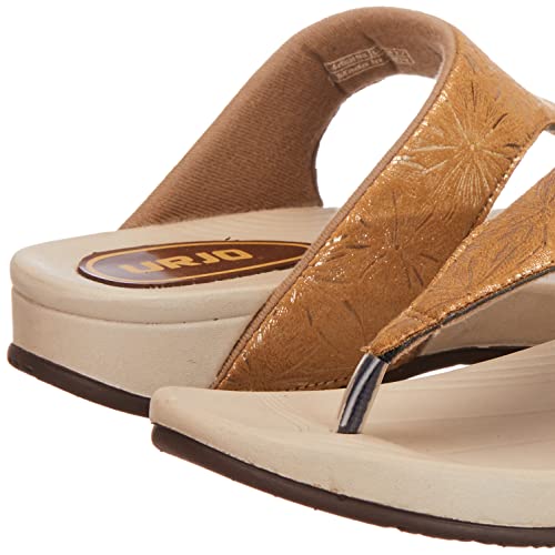 Image of URJO Women's Slippers /FlipFlops Lightweight Super Flexible Arch Support Durable Anti Skid & Stylish Dailywear Slippers /FlipFlops for Women