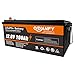 Qidianfy 12V 200Ah LiFePO4 Lithium Battery, 200A BMS, 2560Wh Energy, 15000+ Deep Cycles, Ideal for RV, Solar, Home Energy Storage and Off-Grid Camping