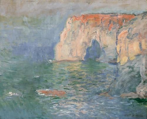 Affiche murale Claude Monet Etretat 60x90cm pour décoration de bureau