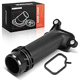 A-Premium Engine Coolant Water Outlet Compatible with BMW 328d 2014-2018, 328d xDrive 2014-2018, X5 2014-2018, 535d/535d xDrive 2014-2016, X3 2015-2017, 740Ld xDrive 2015