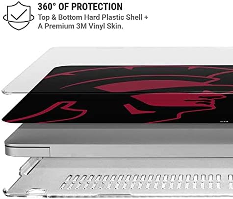 Skinit Case + Skin Compatible with MacBook Air 13in M1 (2021) - Officially Licensed USC Trojan Mascot Design