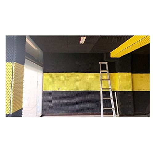 Paneles acústicos de espuma absorbente de sonido para tratamiento de habitaciones en estudio, oficina y decoración del hogar