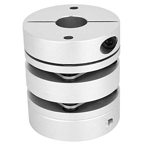 WAAZVXS Coupler Double Diaphragm Torsion Shaft Couplings for CNC Stepper Motor Shaft Sleeve Adapter Winding Connector (Inner Diameter : GL 50x63 12x12)