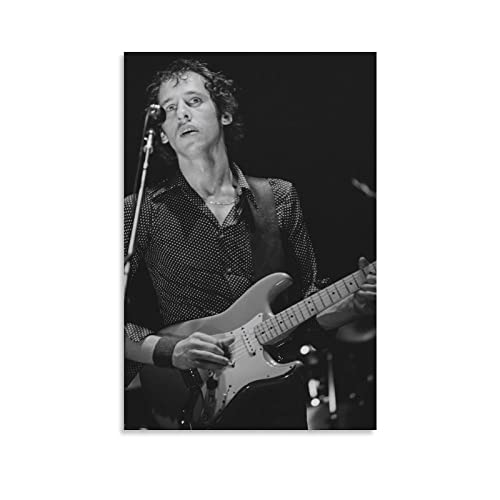 Affiche Mark Knopfler cadeau idéal fan de musique guitare rock impression 50x70 cm