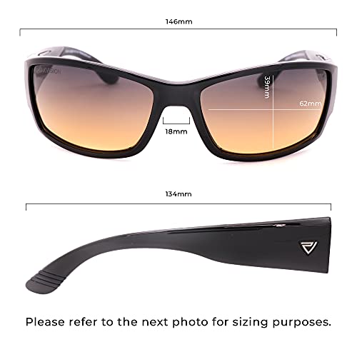 Non-Polarized Golf Sunglasses LX2- Dual-Zone Lens Technology3