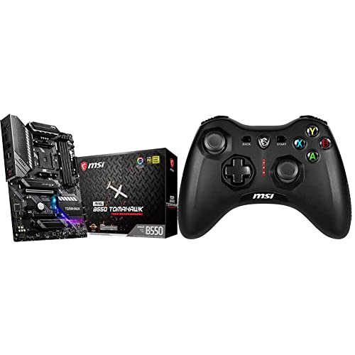 Image of MSI MAG B550 Tomahawk Gaming Motherboard + MSI Force GC30V2 Wireless Gaming Controller
